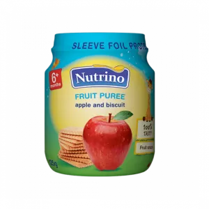 Nutrino Fruit Puree - Apple With Biscuit
