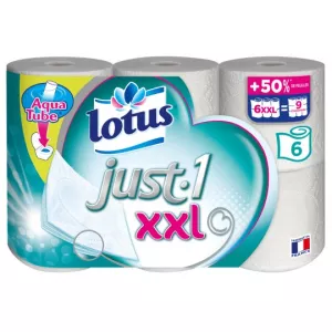 ペーパートイレjust1 XXL x6 - LOTUS