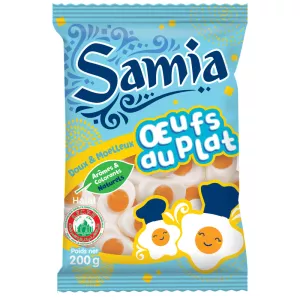 Bonbons Oeufs Au Plat 200g - SAMIA