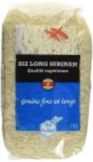 Riz long Surinam 10x1kg - RIZ DU MONDE
