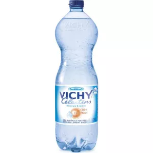 Eau minérale naturelle gazeuse 6x1,25L - VICHY CELESTINS
