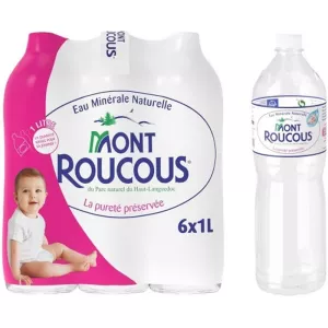 Eau minérale naturelle 1L - MONT ROUCOUS