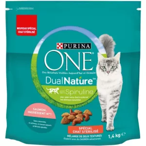 不妊成猫用コロッケ サーモンとスピルリナ入り 1.4kg - PURINA ONE