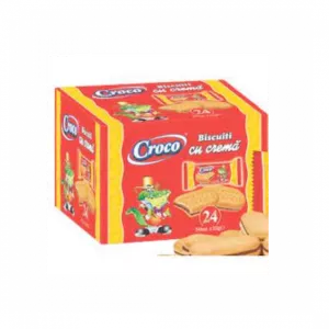 Croco Biscuits With Cocoa Cream 32g [24/mp] Rsc