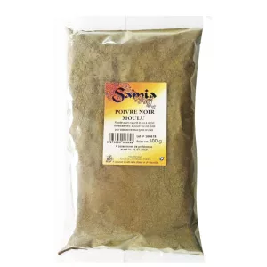 Gemalen zwarte peper 500 gr - SAMIA