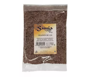 Graines De Lin Entier 100g - SAMIA
