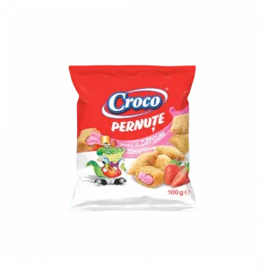 Croco Cereal Pillows With Strawberry Cream 1oog 22/1 Srp